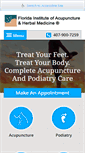Mobile Screenshot of floridainstituteofacupuncture.com